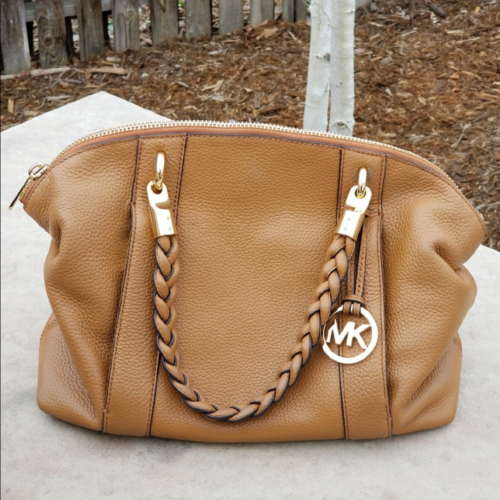 Michael Kors Acorn Naomi Bowling Satchel